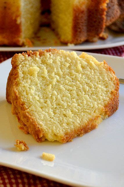 You use 3 cups of sugar in this recipe, which might seem like a lot, the amount works perfect, giving it a sweet crunchy crust on top and a mildly sweet. Sour Cream Pound Cake | Recipe | Sour cream pound cake ...