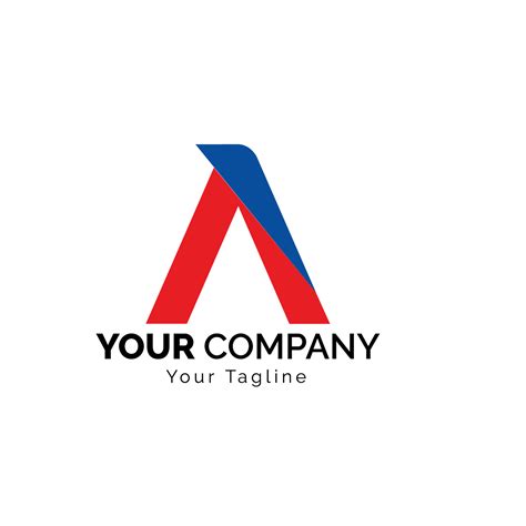 Creative Minimal Letter A Logo Design Premium Business Logotype