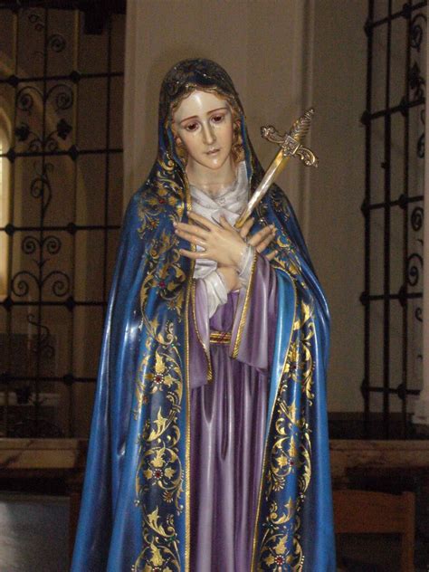 Our Lady Of Sorrows Statue Our Lady Of Sorrows Catholic Statues Novena