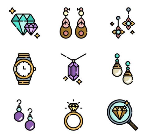 30 Free Vector Icons Of Jewelry Designed By Freepik Icon Jewelry