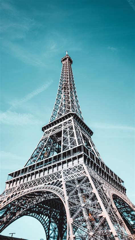 Download Wallpaper 1350x2400 Eiffel Tower Architecture Paris France