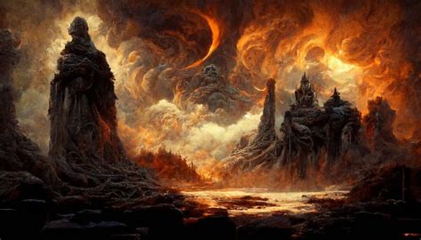 Hellscape Aaron Acevedo Paintings And Prints Fantasy And Mythology