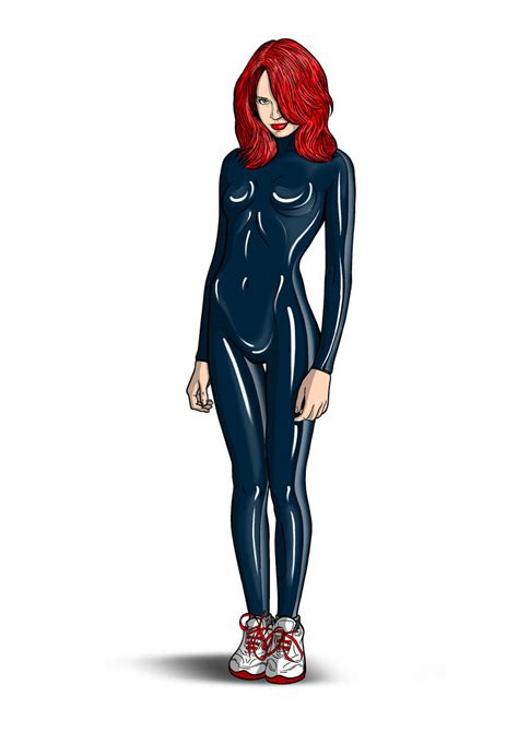 Tina In Latex Catsuit By Janemall On Deviantart