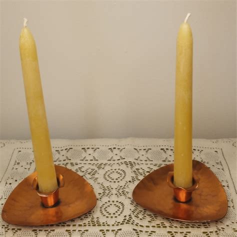 Gregorian Accents Vintage Set Of Copper Candle Holders Poshmark