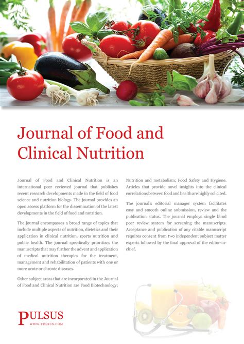 Food Nutrition Research Journal Runners High Nutrition