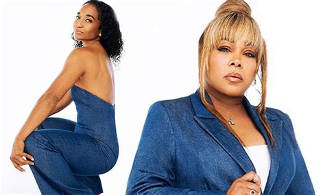tlc s chilli and t boz turn up the volume in sexy all denim looks from good american daily