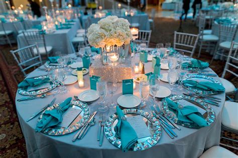 Tiffany Blue Table Decor Blue Wedding Centerpieces Tiffany Blue Wedding Centerpieces Tiffany
