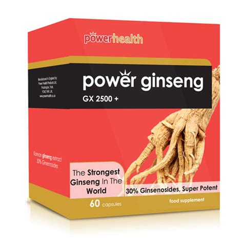 Power Ginseng Gx2500 Concentrated 30 Ginsenoside Panax Ca Meyer Korean Ginseng Roots