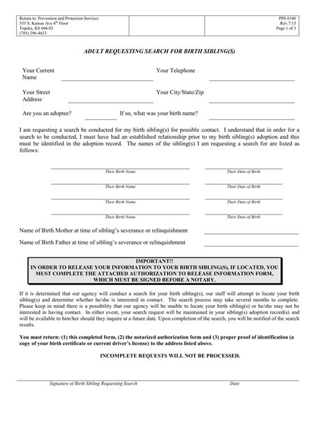 Form Pps0340 Fill Out Sign Online And Download Printable Pdf Kansas