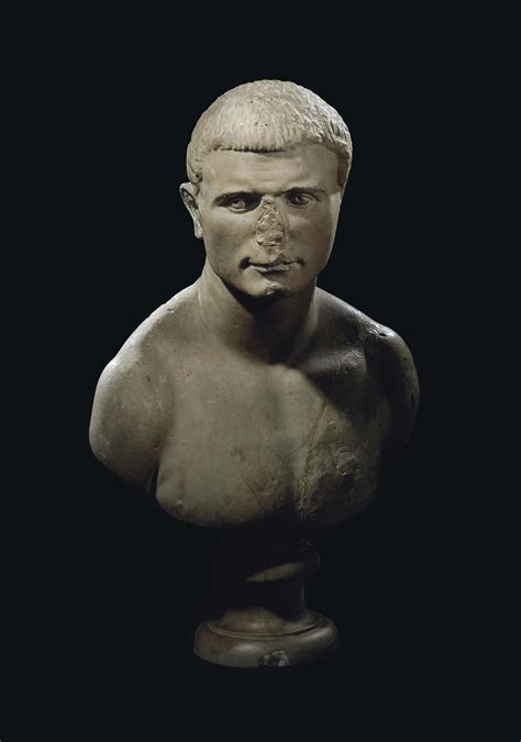 A Roman Marble Male Portrait Bust Circa 3rd 4th Century Ad Christies