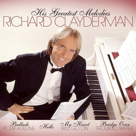 Richard Clayderman His Greatest Melodies Bộ 2cd Đĩa Cd Hãng Đĩa