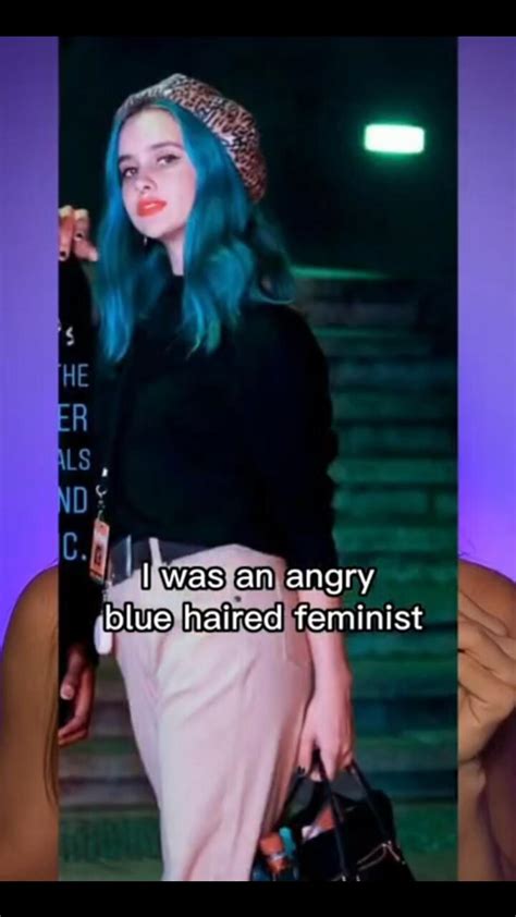 Watch 👀 Angry Blue Haired Feminist Wakes Up One News Page Video