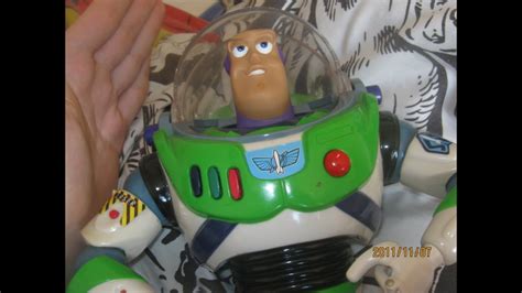 1999 Toy Story 2 Buzz Lightyear Talking Figure Review Youtube
