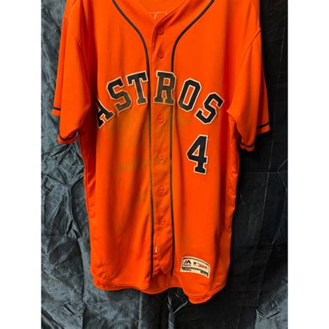 George springer appears to be heading to toronto. 2018 George Springer Game-Used Orange Alt Jersey (Size 46 ...
