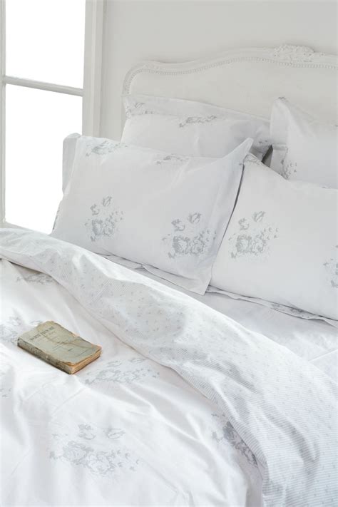 Cabbages Roses For John Lewis Hatley Dove Bed Linen Bed Linens Luxury Bed Linen Design
