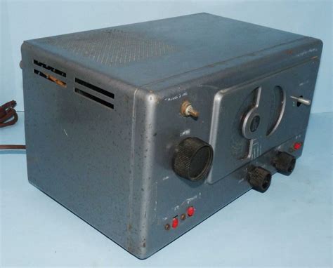 Hallicrafters S 38c Am Shortwave Receiver Ham Radio 1953 Ebay