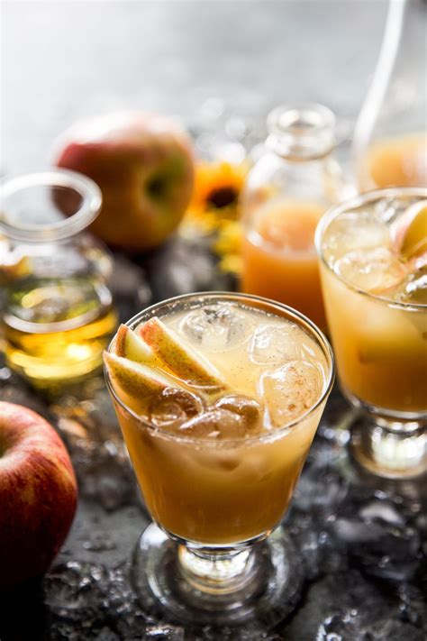 Apple Bourbon Ginger Spritz Recipe Apple Bourbon Apple Recipes