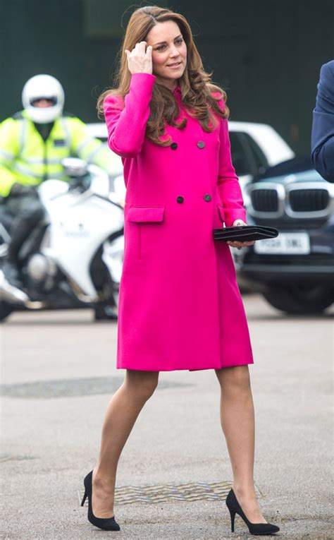 Photos From Kate Middletons Many Many Maternity Coats E Online