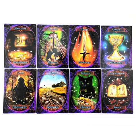 Witches Wisdom Oracle Cards Tarot Oracle Deck Tarot 48 Etsy