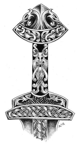 Viking Sword By Roblfc1892 On Deviantart Viking Sword Tattoo Norse