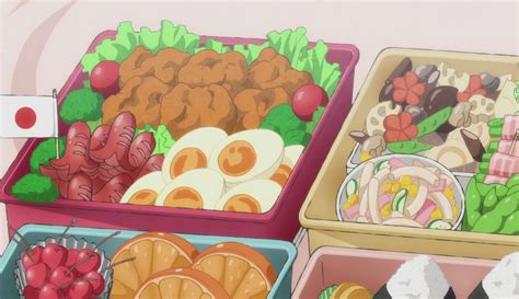 Food In Anime Anime Bento Food Wallpaper Food Art