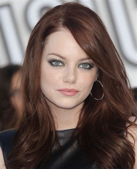 She's a natural blonde, but she feels most like herself when she's red, says tracey. Emma Stone: Emma Stone Eyes