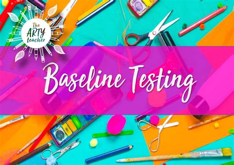Baseline Testing In Art Complete Solution The Arty Teacher