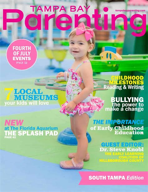 July 2017 Issue Of Tampa Bay Parenting Magazine