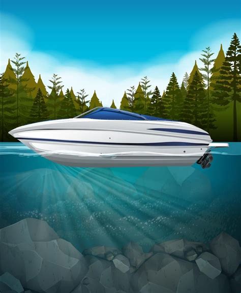 Download A Speedboat In The Lake For Free Speed Boats Lake Underwater River