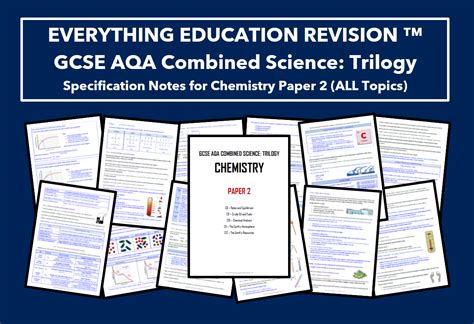Resource Bundle Gcse Aqa Combined Science Trilogy Specification
