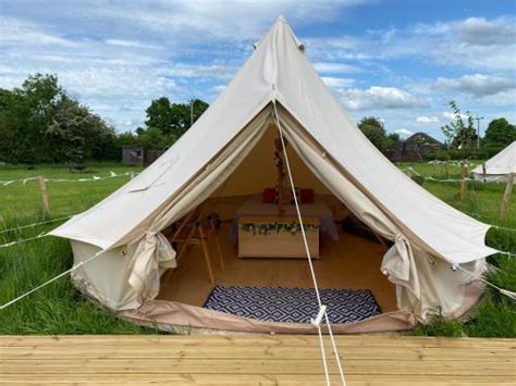 Luxury Tent Honey Pod Farm Bell Tents Upton Upon Severn Uk