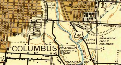 Columbus Ohio Historic Maps All Columbus Data