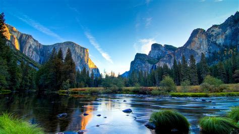 Yosemite National Park Relaxing Place Wallpaper Download 5120x2880