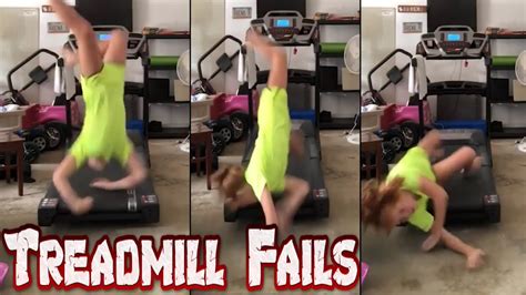 New Funny Treadmill Fails 2020 Youtube