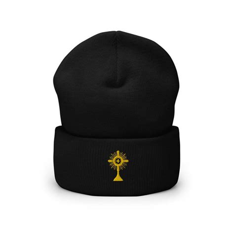 Mens Catholic Beanie Mens Catholic Hat Priest Etsy