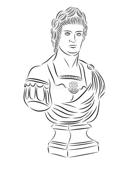 Roman Emperor Nero Stock Vector Illustration Of King 67491113