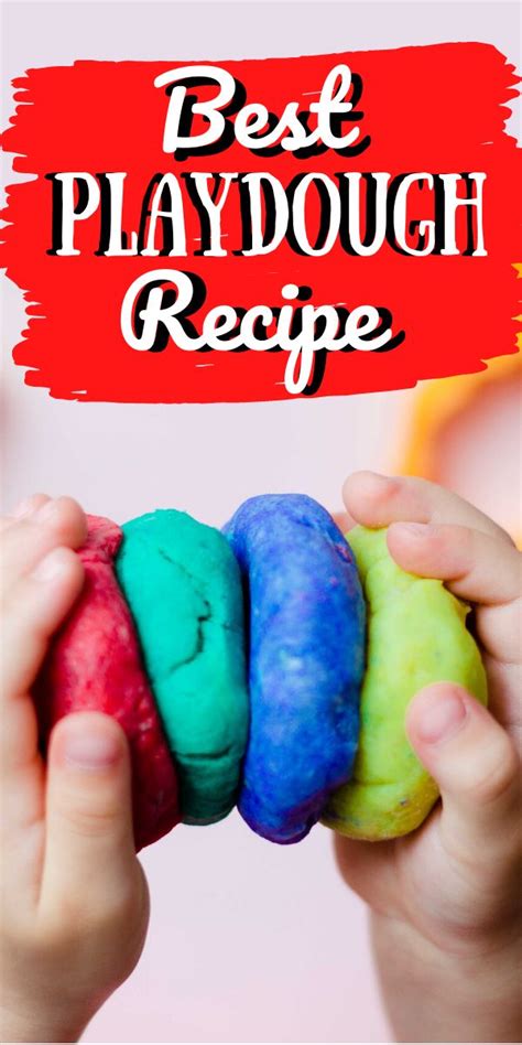 The Best Playdough Recipe Make It Today Easy Playdough Recipe