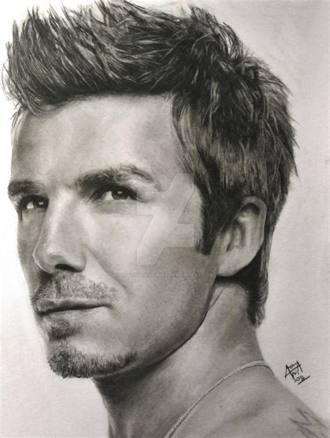 David Beckham Drawing By Analuizantunes On DeviantArt