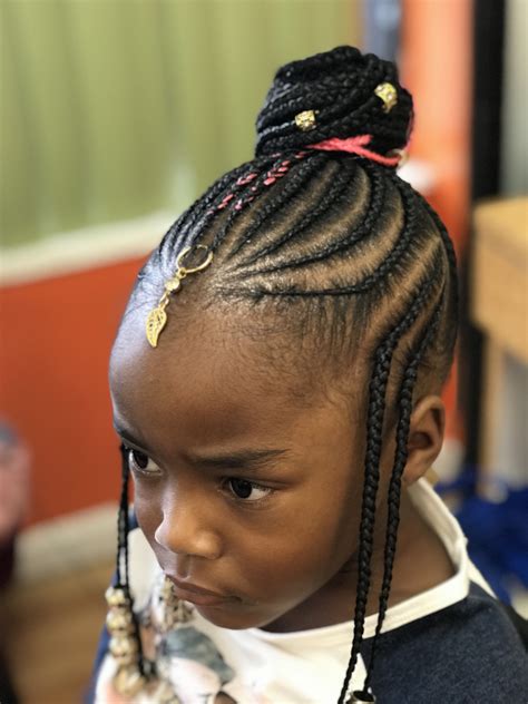 Buns are by far the most popular seeing they are. Pin by Sammi on Kids Braids/ Cornrows | Kids hairstyles ...