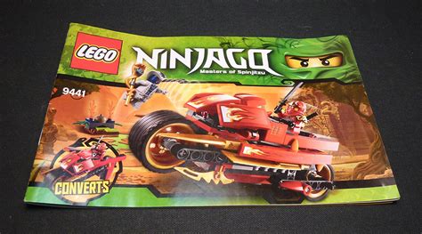 Lego Ninjago Kais Blade Cycle Set 9441 Complete 2