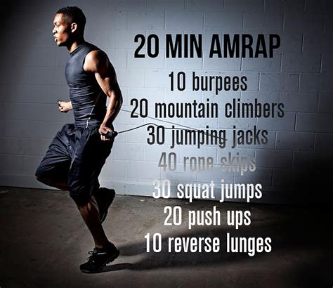 The Amrap Workout The Crossfitdiaryit