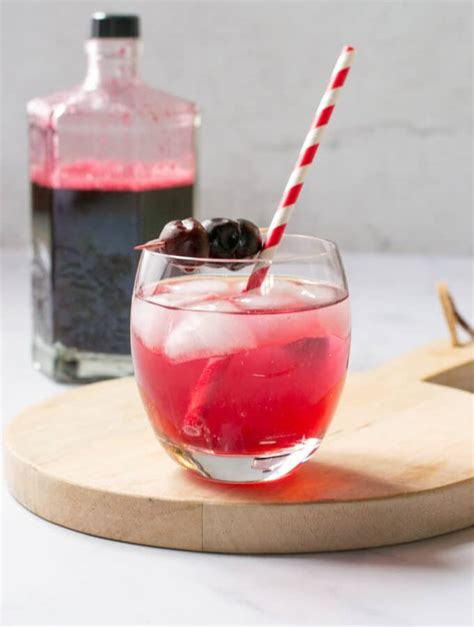easy cherry cordial recipe the veg space recipes