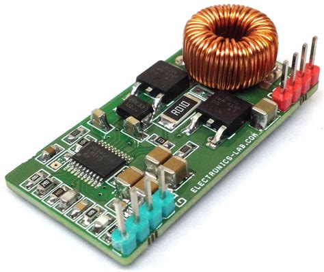 50v To 5v 7a Synchronous Buck Step Down Converter Electronics