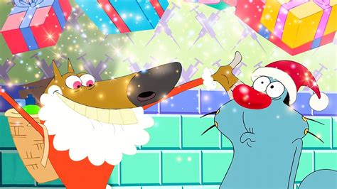 Oggy And The Cockroaches Zig And Sharko 🎅 Santa Zig And Oggy Full