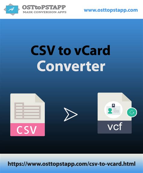 Csv To Vcard Converter Move Csv Contacts Vcard Vcf Format Csv To Vcf