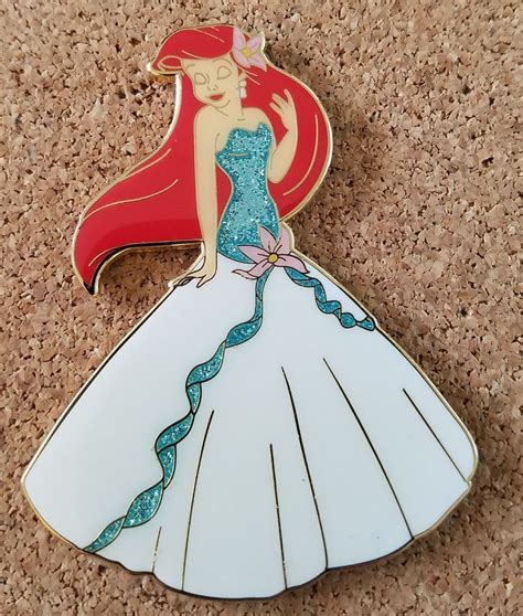 Disney Inspired Fantasy Pins Designer Ariel Bride Collectibles