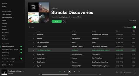 8tracks Adds Spotify Playlist Integration On Ios Rain News