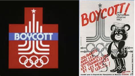 1980 An 1984 Summer Olympic Boycott