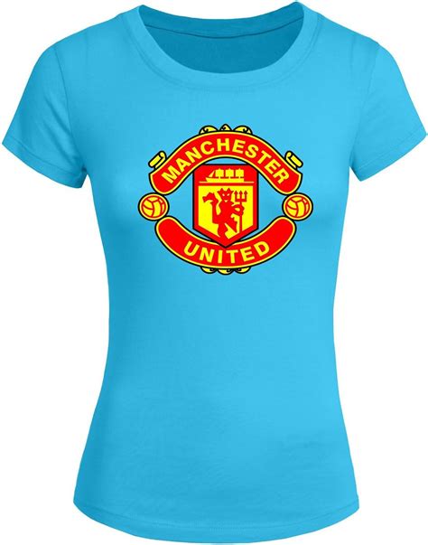 Manchester United 2016 For Womens Printed Short Sleeve Tops T Shirts