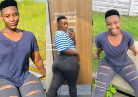 Man With Natural Big Hips And Feminine Face Breaks Internet With Photos Gistlover